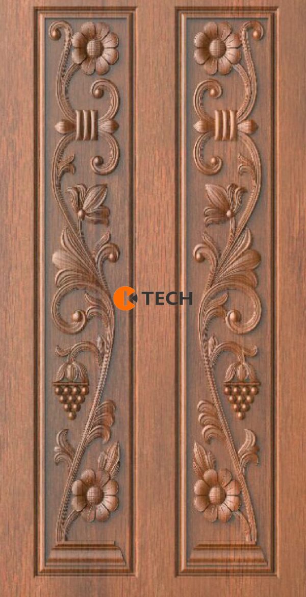 K-TECH CNC Traditional Doors Design 01